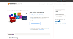 Desktop Screenshot of jeansdiscounter.de